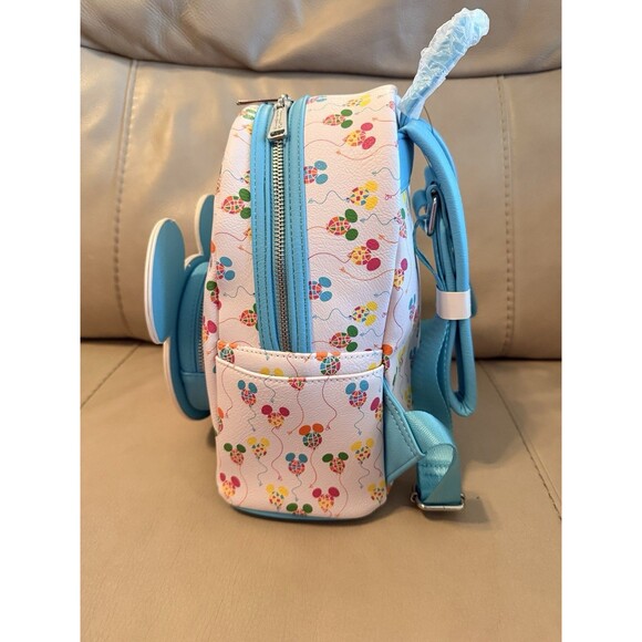 Disney World 50th Epcot Balloon Loungefly Backpack Vault Collection NEW